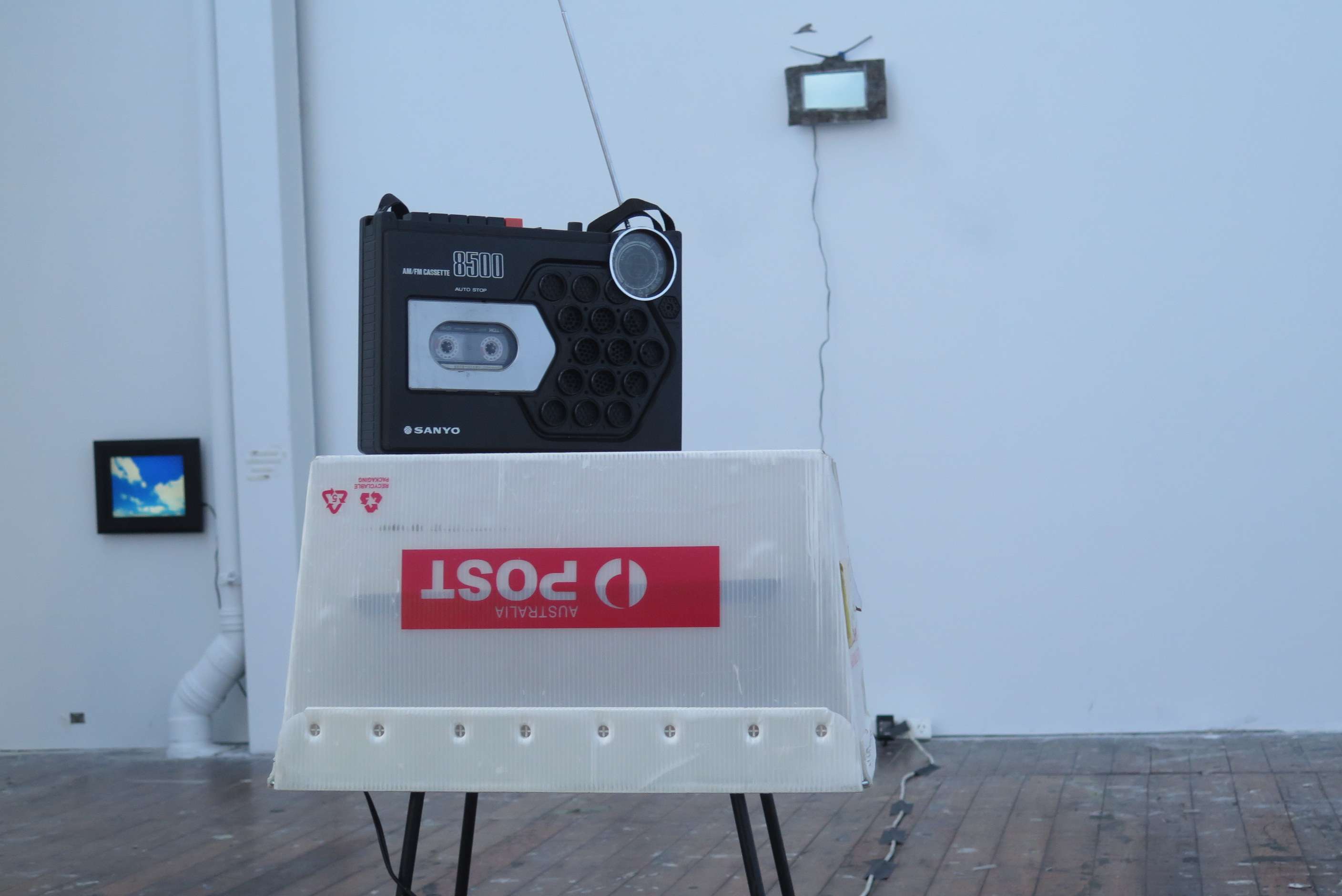 Photograph of Algorithms Still React Installation