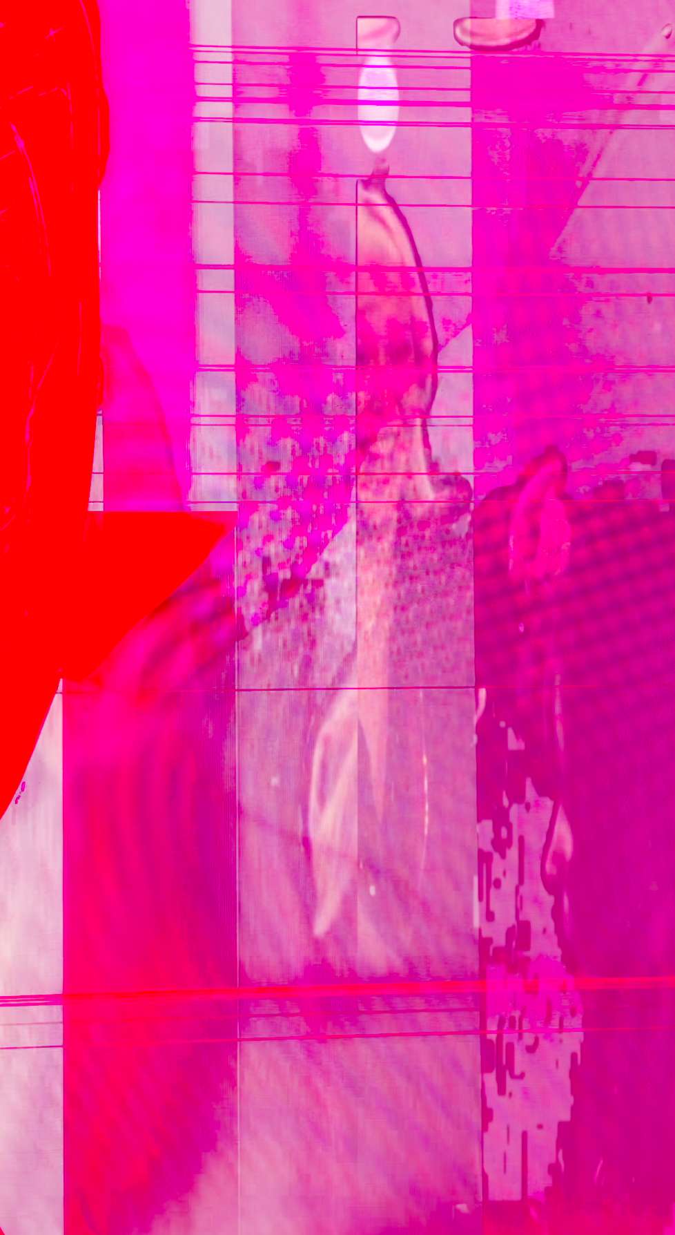 Still from Running Away From Me video installation