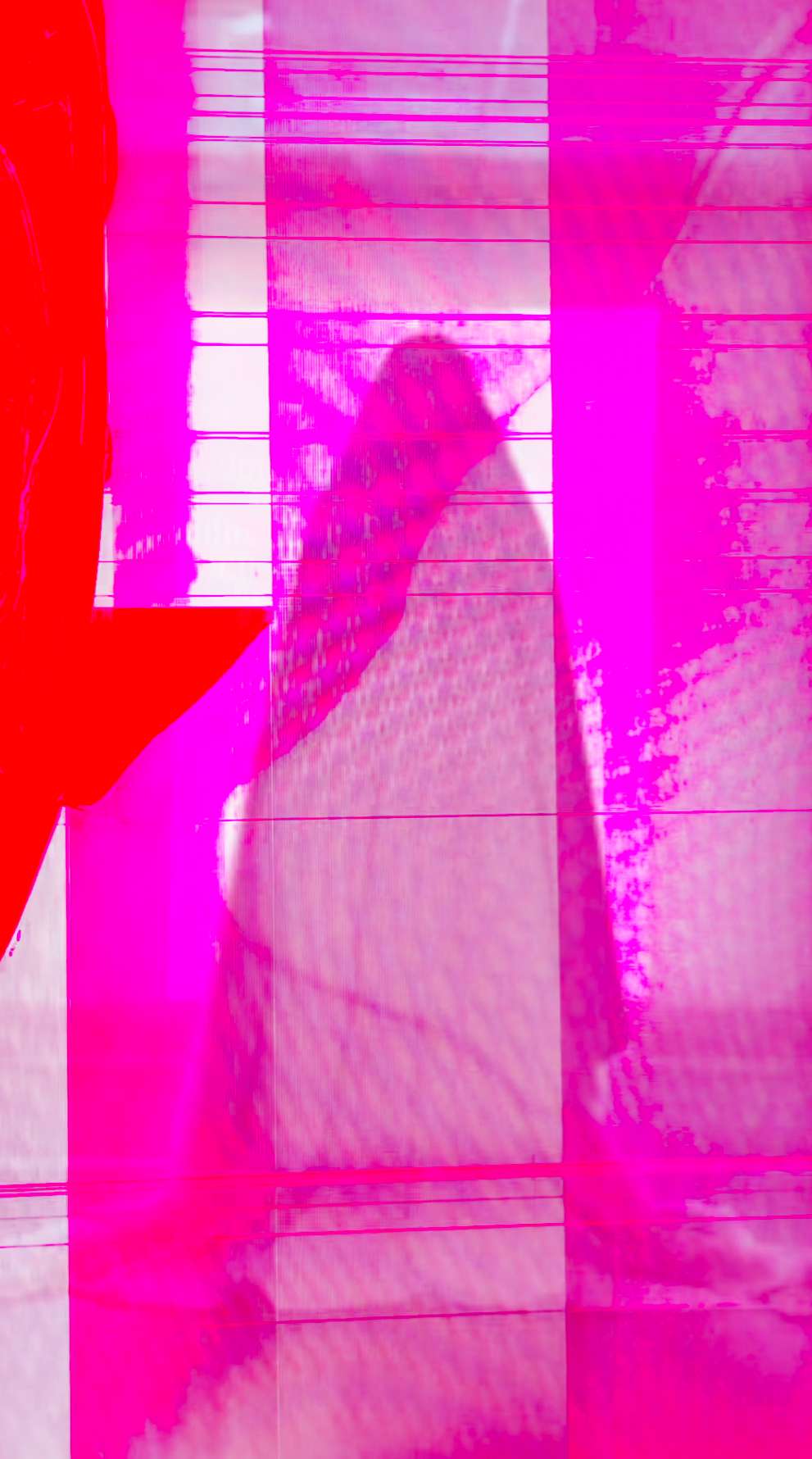 Still from Running Away From Me video installation
