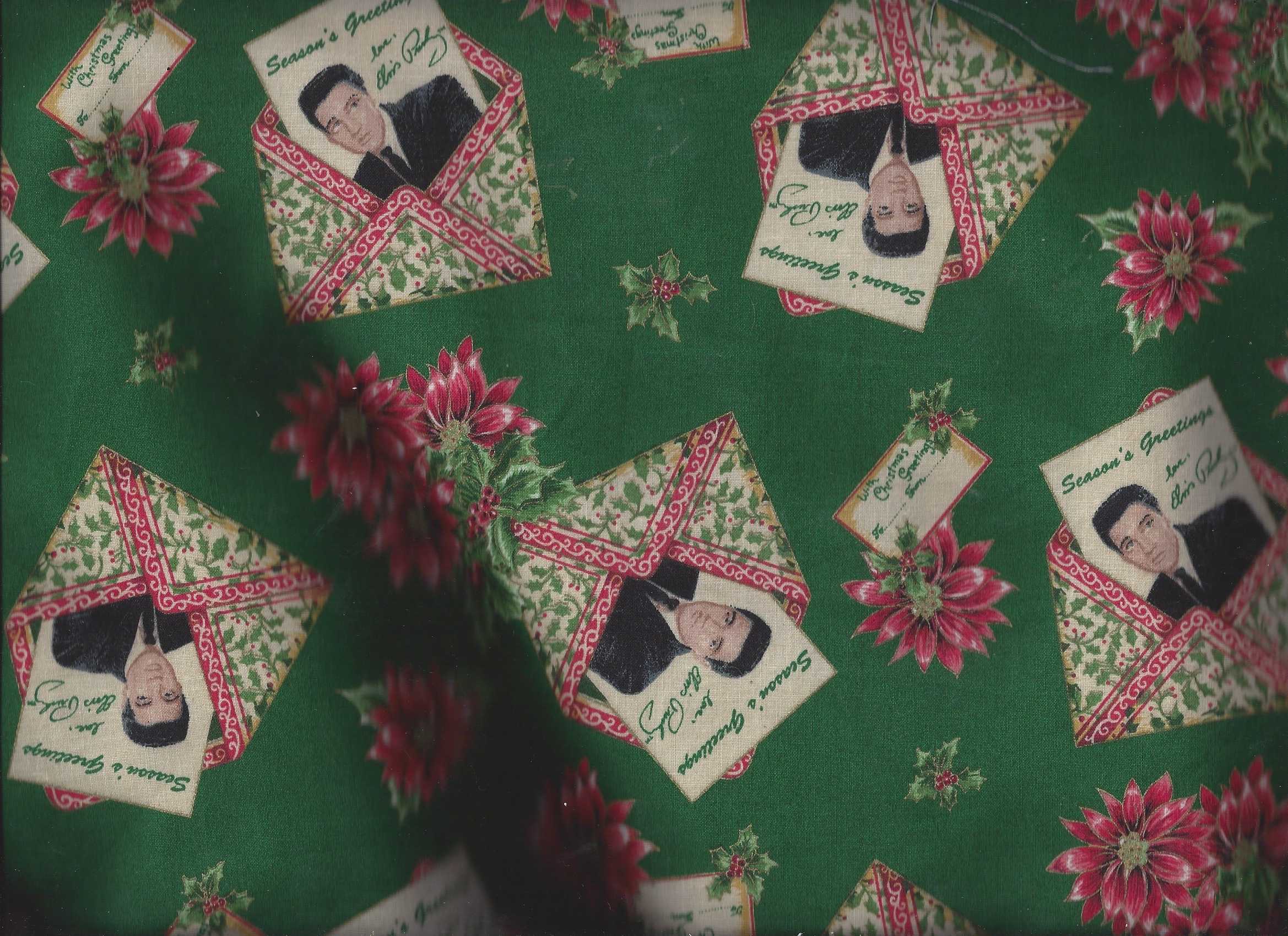 Scanned elvis fabric